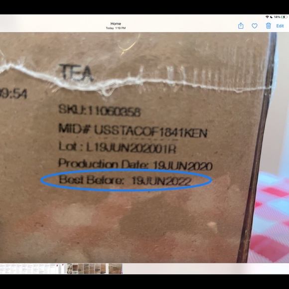 Starbucks Teavana Iced White Tea 1.41 lbs - Picture 2 of 7